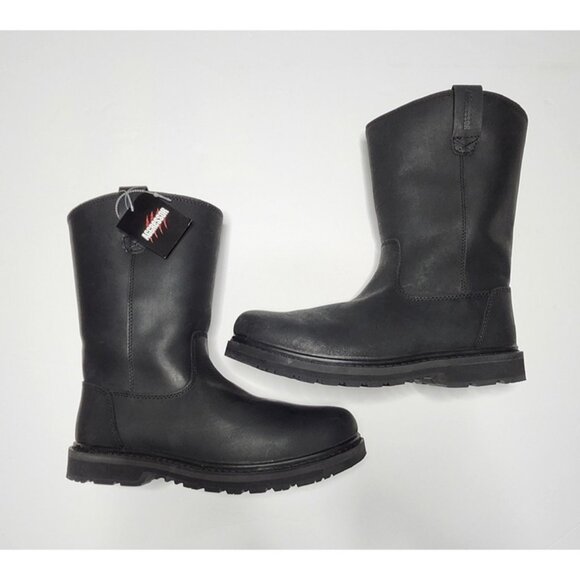 Aggressor Men's Leveler Soft Toe Wellington Boots - Picture 2 of 12